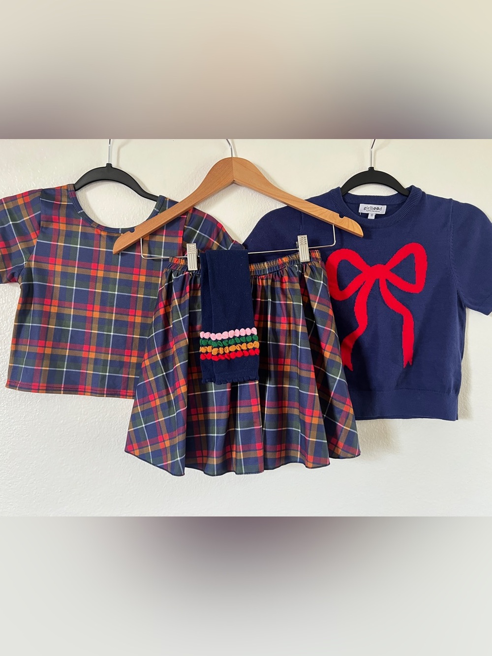 Girlhood/Little Stocking Co Back to School Plaid Bundle